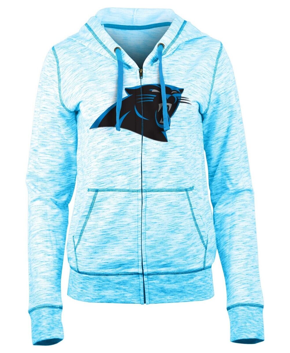 New Era Women's Carolina Panthers Space Dye French Terry Sweatshirt